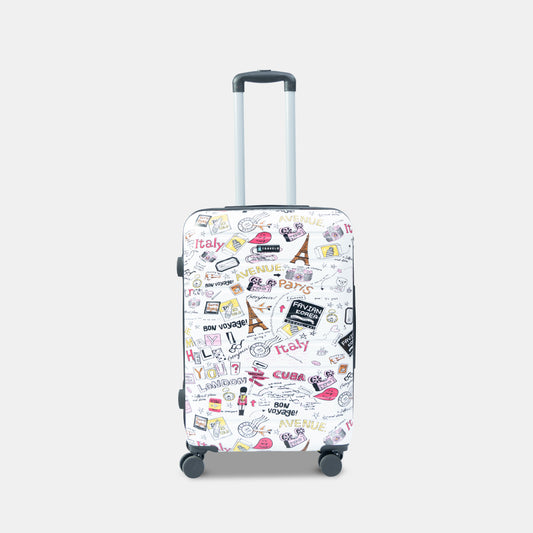 Cityscape Trolley Bag -  Multicolor
