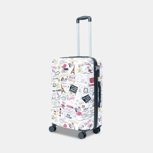 Cityscape Trolley Bag -  Multicolor