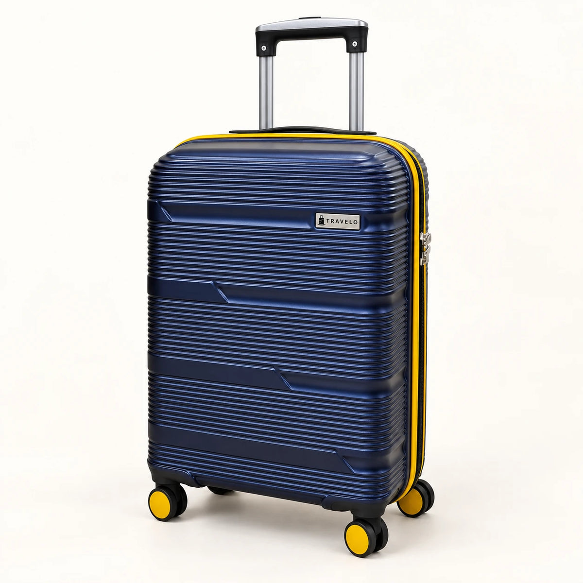 Travelo Wavelight Series Midnight Blue Medium suitcase 67 x 44 x 26 cm