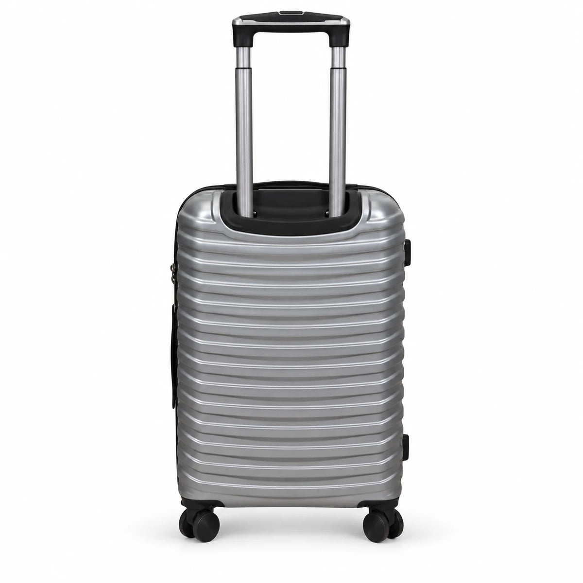Travelo Wavelight Series Hardside Suitcase – Silver Grey